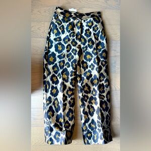 Sézane Leopard Print Pants – Size 4